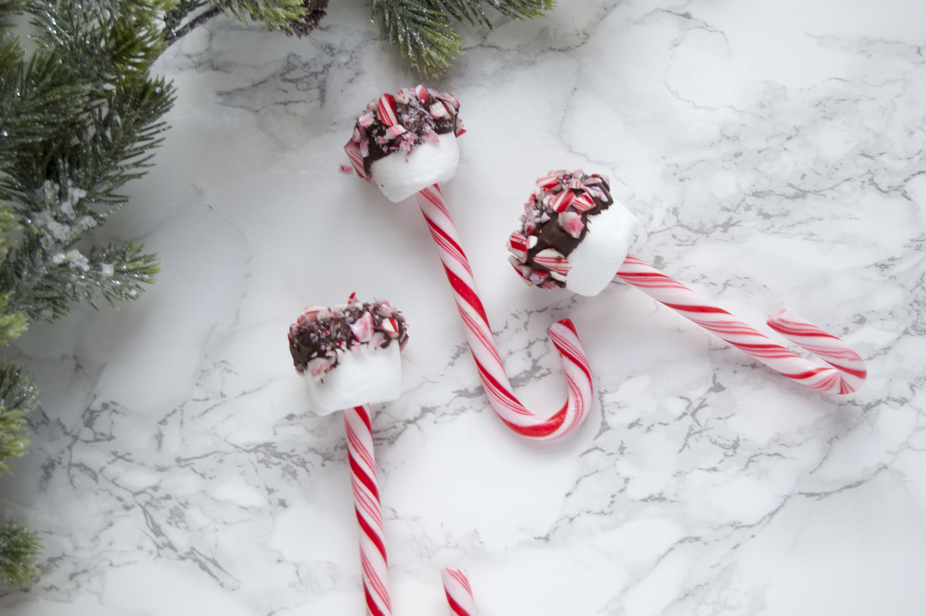 Peppermint Candy Cane Cocoa Stirrers