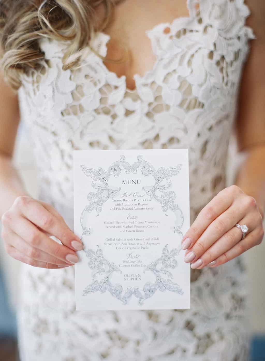 Spring Wedding Invitation Featured on Style Me Pretty