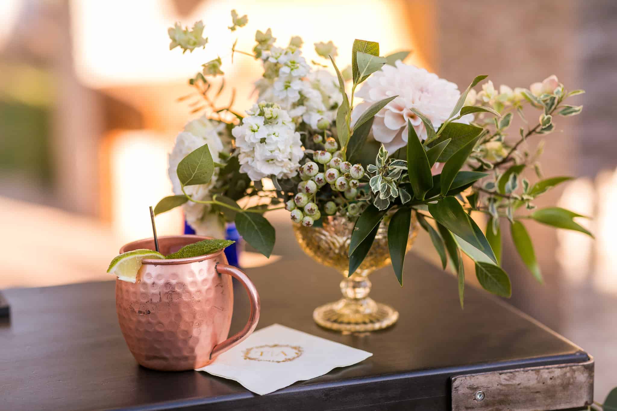 A Picture Perfect Navy, Gold and Blush California Wine Country Wedding