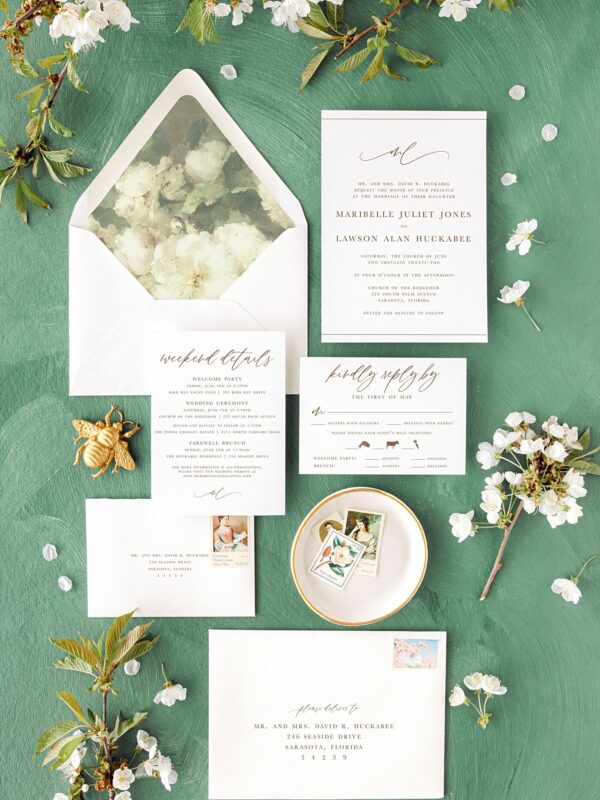 Lillian Crest Wedding Invitation – Wedding Invitations, Social ...