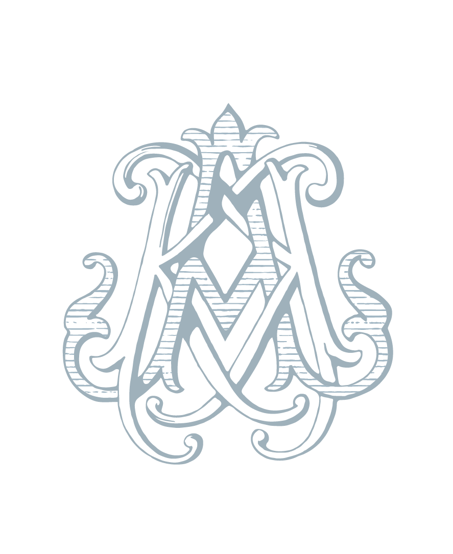 Custom MM Interlocking Wedding Monogram Logo Printable Digital 