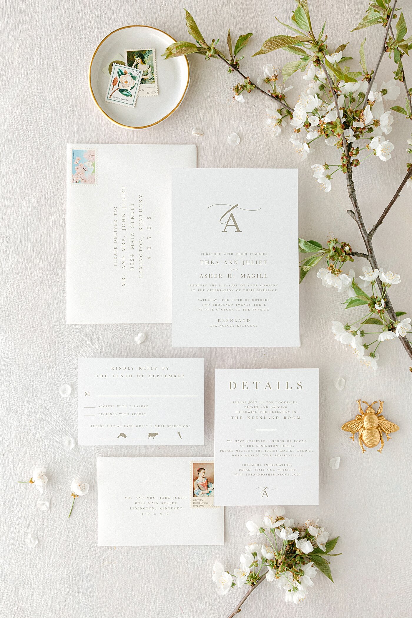 Wedding Initial MM Monogram And Elegant Logo Design, With Floral