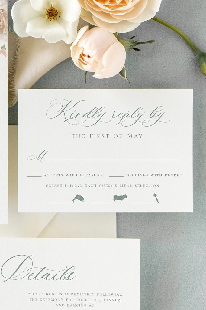 Poppy Blush Watercolor Floral Script Wedding Invitation-3