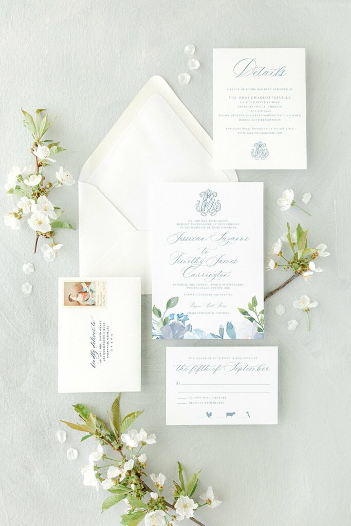 Savannah-monogram-floral-wedding-invitation
